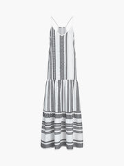 Geometric Patterns Cami Long Dress