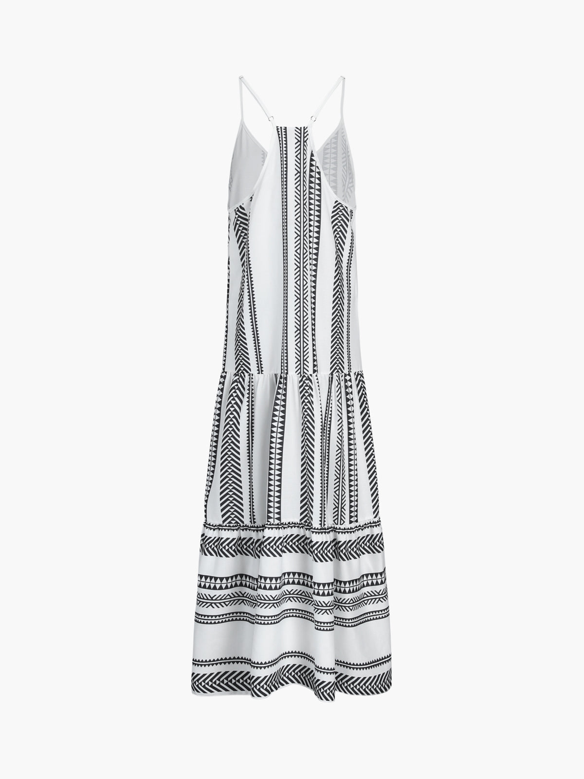 Geometric Patterns Cami Long Dress