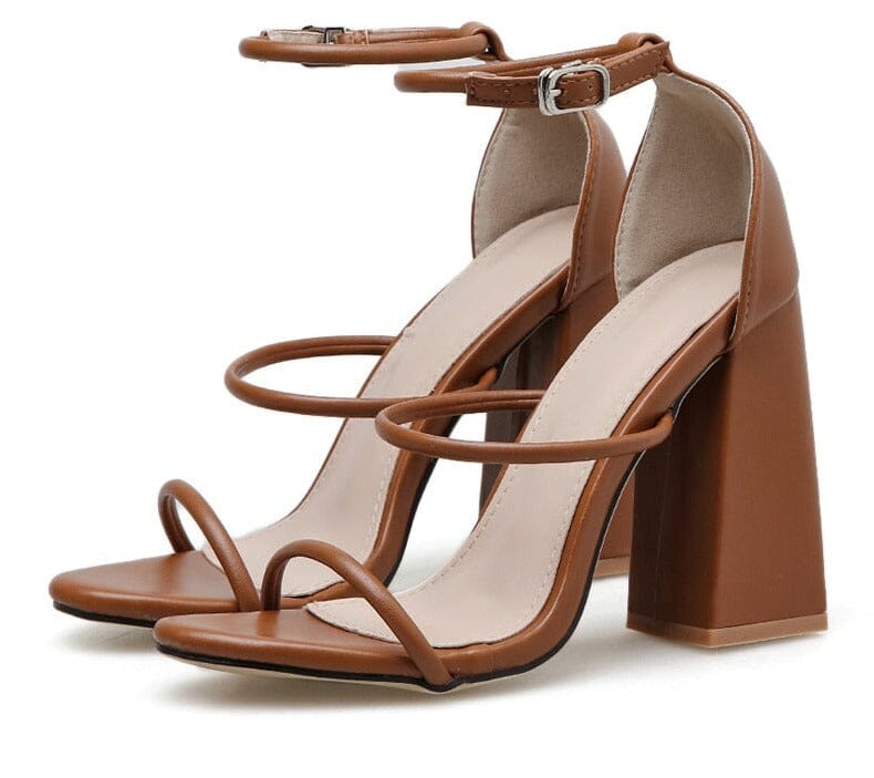 The Bellamy Open Toe Pumps