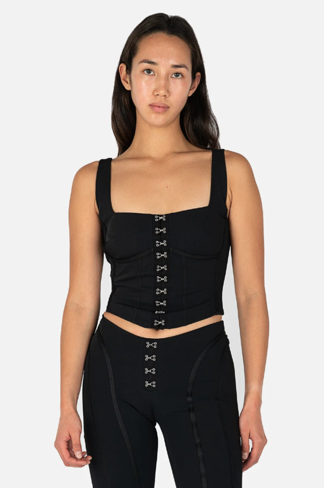 Black Lara Corset Top