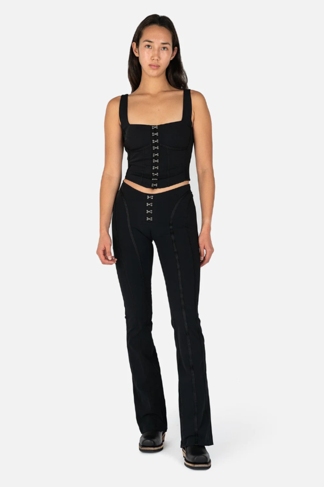 Black Lara Corset Top