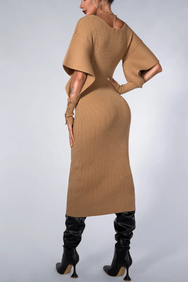 Carisah Knit Sweater Dress