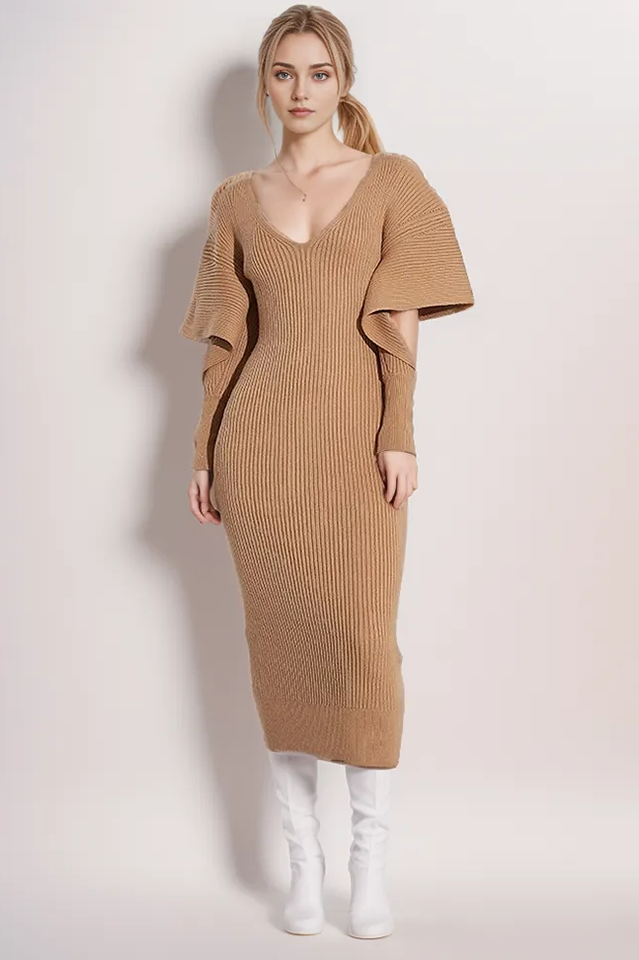Carisah Knit Sweater Dress