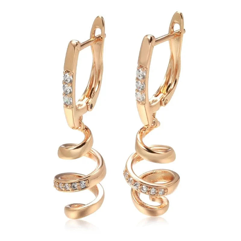 The Cyclone Drop Earrings