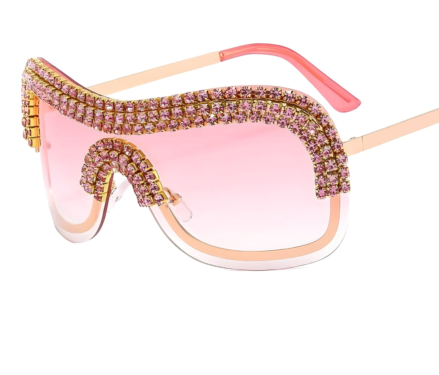 The Hollywood Rhinestone Sunglasses - Multiple Colors