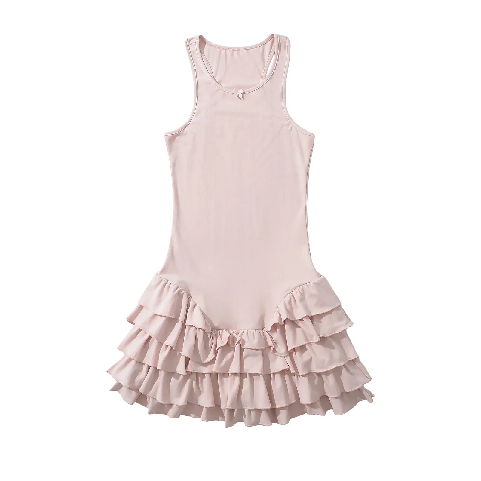 ALEA RUFFLE MINI DRESS