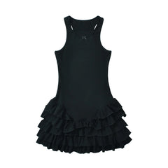 ALEA RUFFLE MINI DRESS