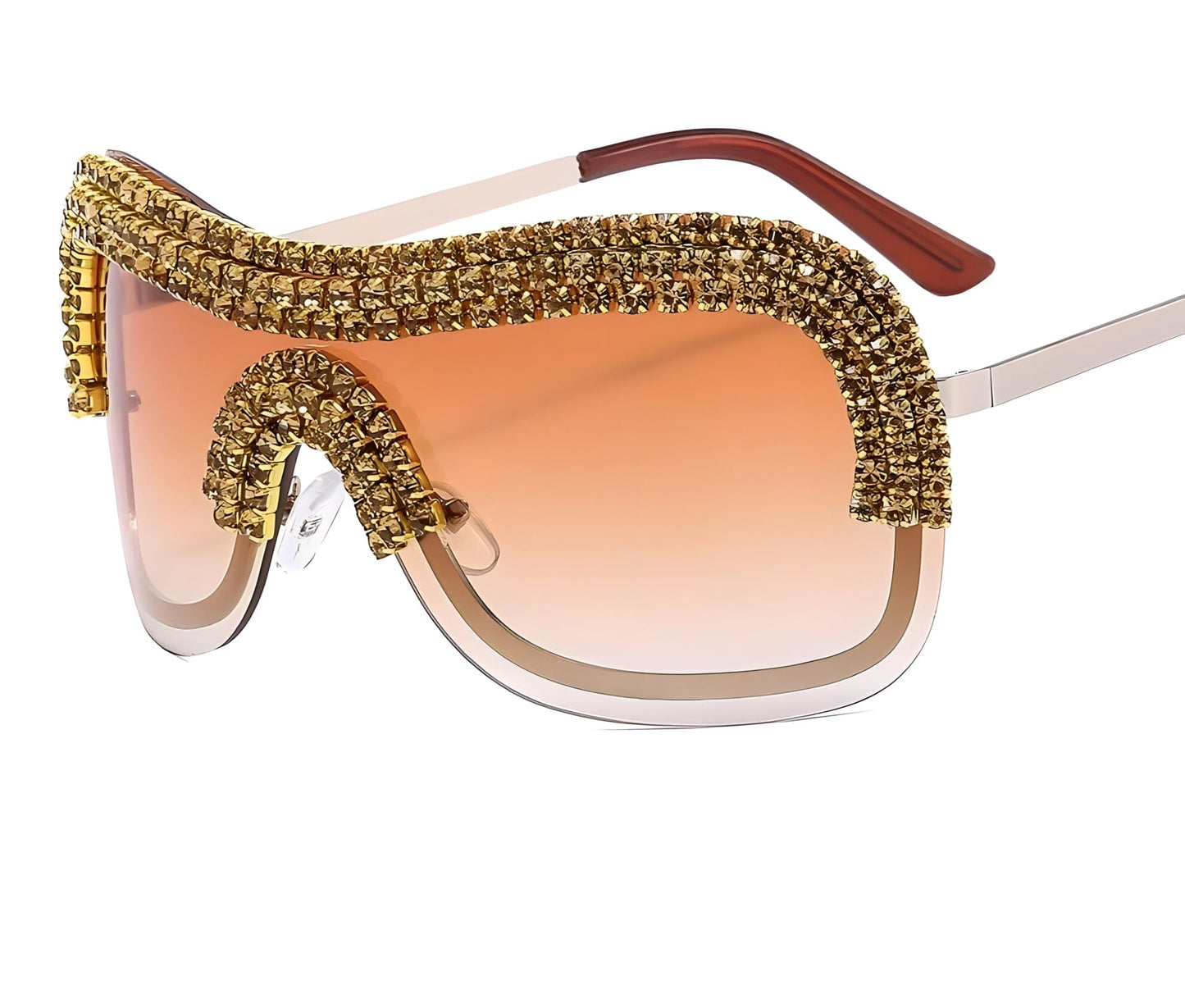 The Hollywood Rhinestone Sunglasses - Multiple Colors