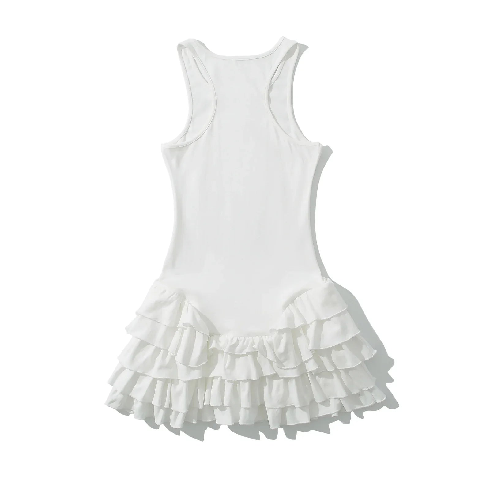 ALEA RUFFLE MINI DRESS