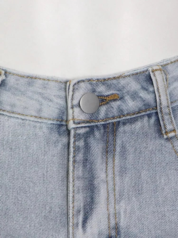 The Nashville High Waist Denim Shorts