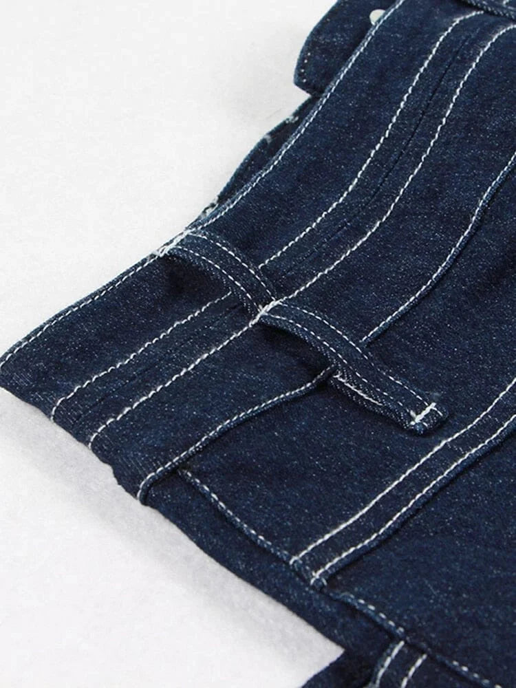 The Misty High Waist Denim Shorts