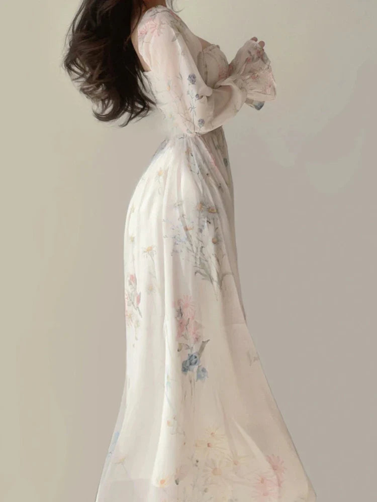 ruffled one piece dress