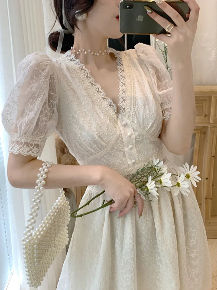 ruffled one piece dress