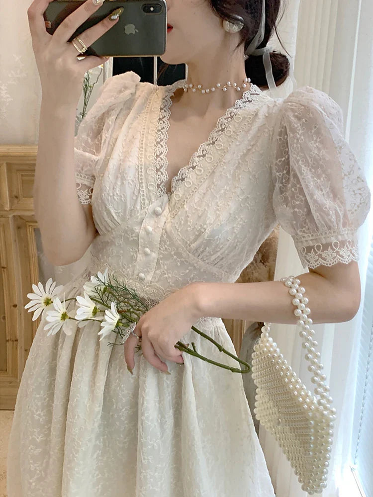 ruffled one piece dress