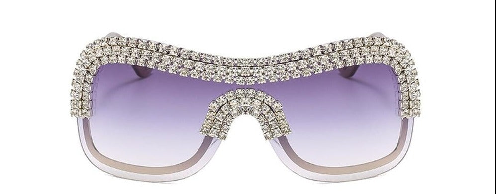 The Hollywood Rhinestone Sunglasses - Multiple Colors