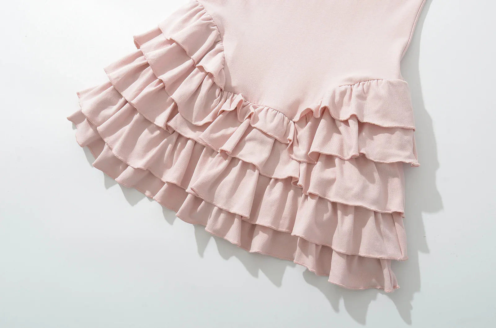 ALEA RUFFLE MINI DRESS