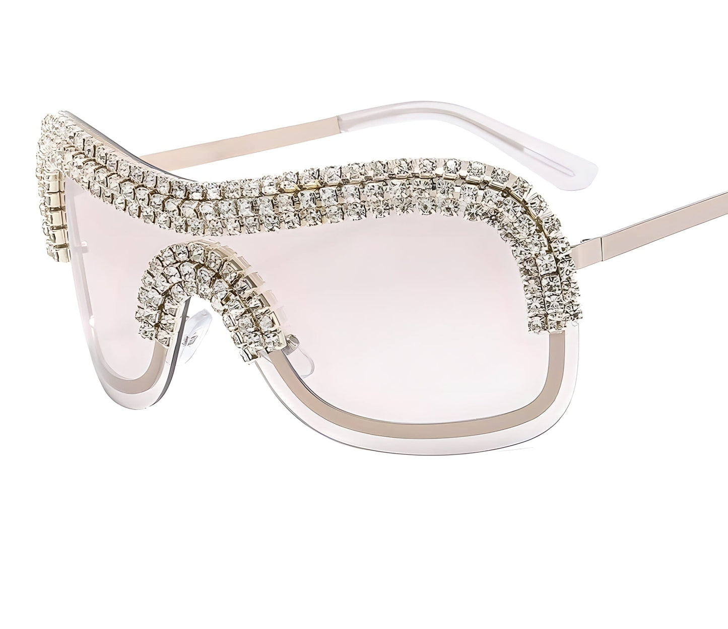 The Hollywood Rhinestone Sunglasses - Multiple Colors