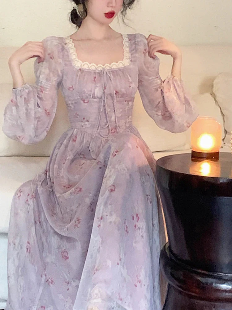 ruffled one piece dress