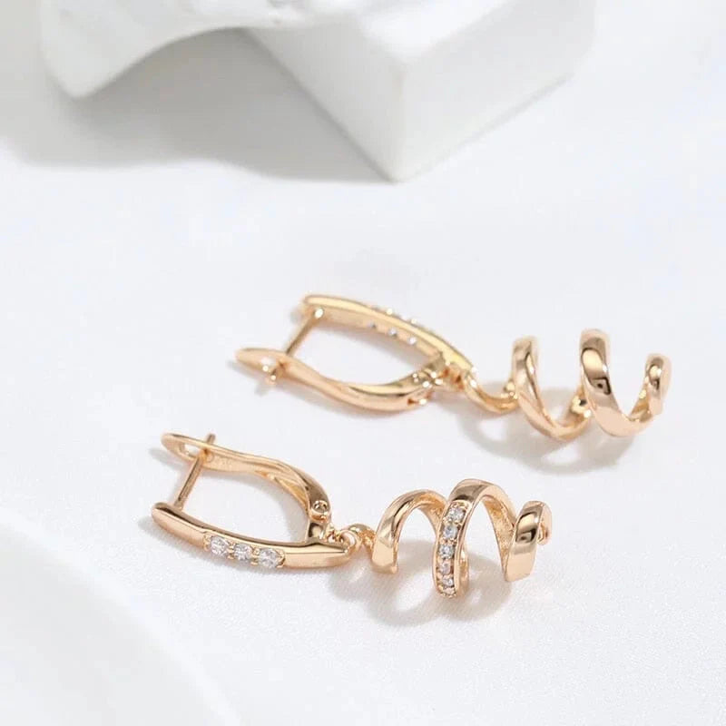 The Cyclone Drop Earrings