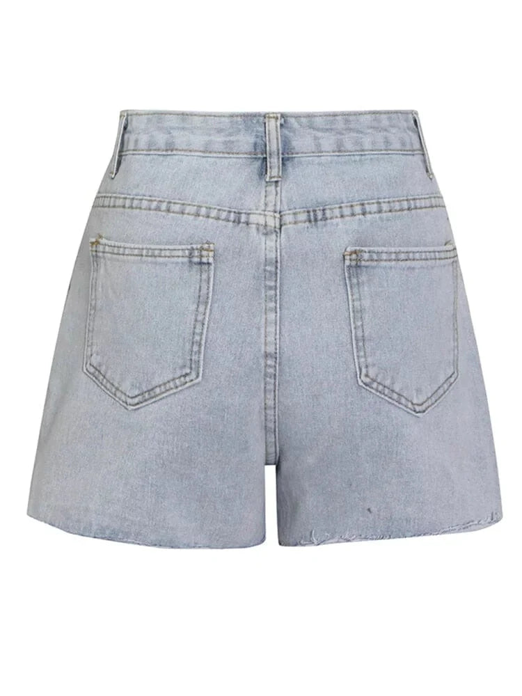 The Nashville High Waist Denim Shorts