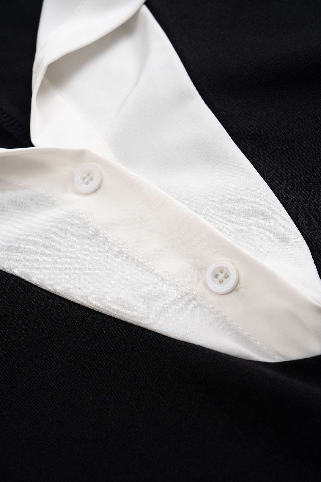 Contrast Sleeveless Slit Maxi Dress