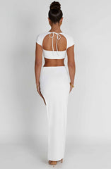 Adorn Maxi Skirt - Ivory