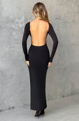 Aleena Maxi Dress - Jet Black