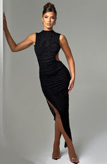 Aphrodite Midi Dress - Black