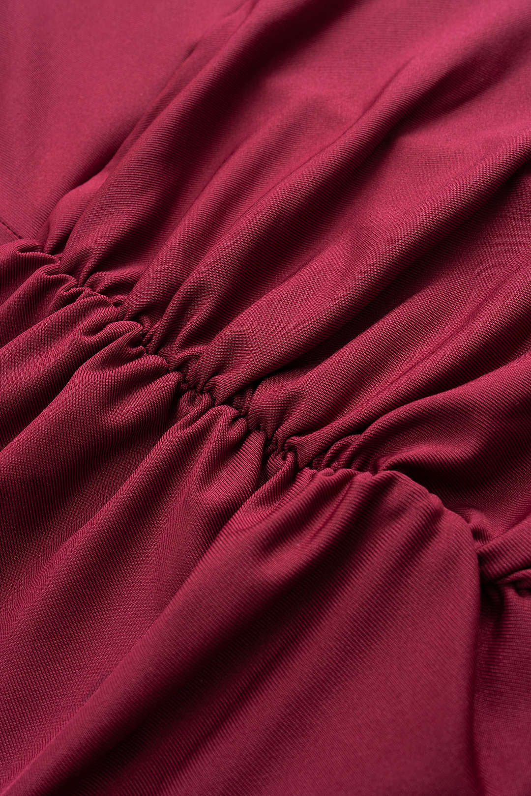 Cut Out Short Sleeve Ruched Maxi Dress