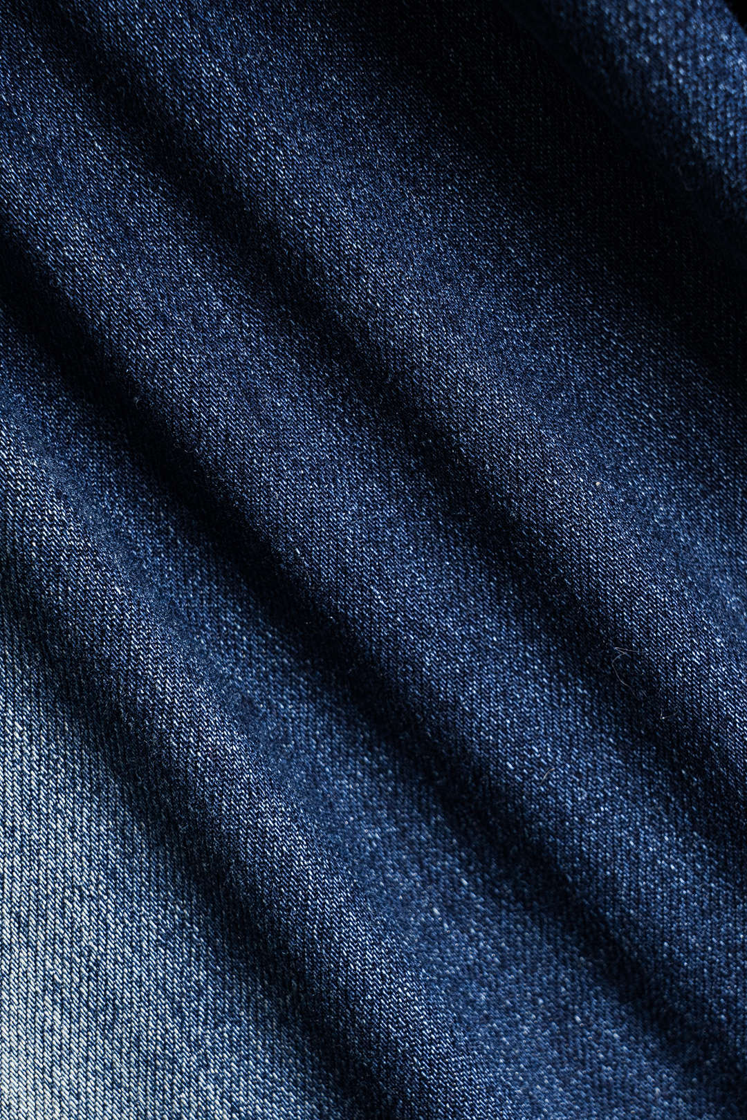 Denim Flared High Waist Patchwork Jeans