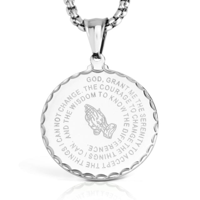 Valor Emblem: Stainless Steel Military Dog Tag Necklace