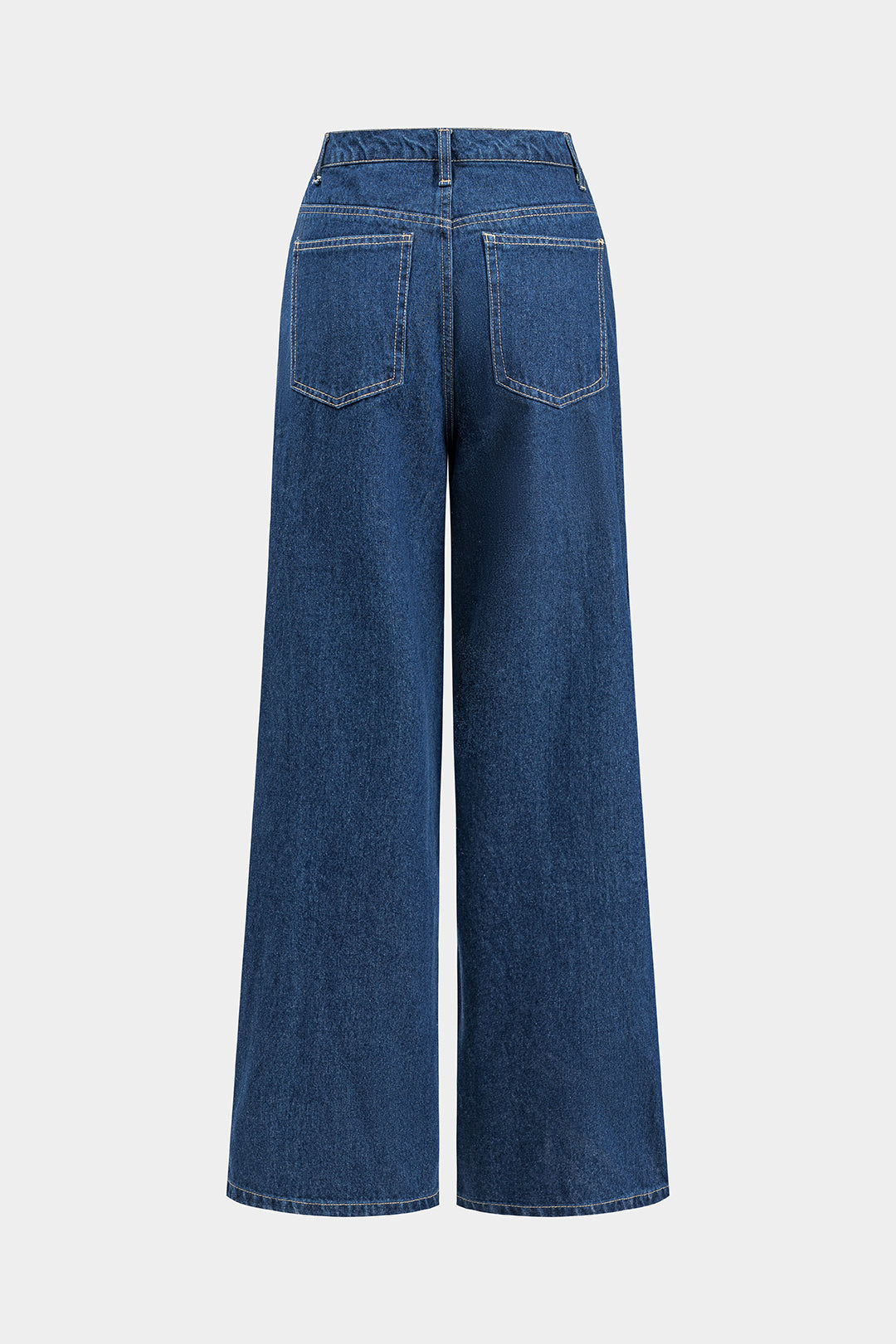 Denim Asymmetrical Jeans