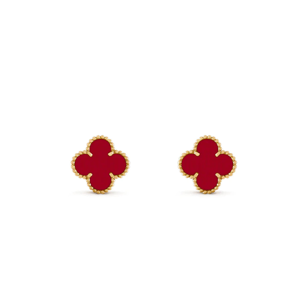 Luxurious Clover Leaf Earrings