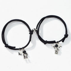 2Pcs/set Couple Bracelet Magnetic