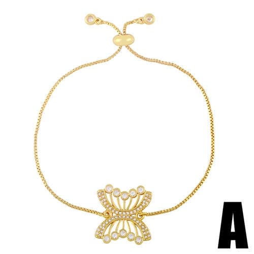 Butterfly Minimalist 18K Gold Bracelet