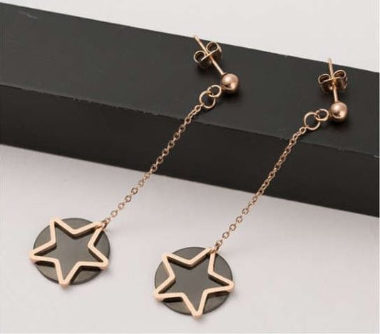 Starry Pendant Combo Earrings