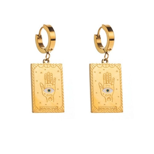 Classic Square Dangle Earrings
