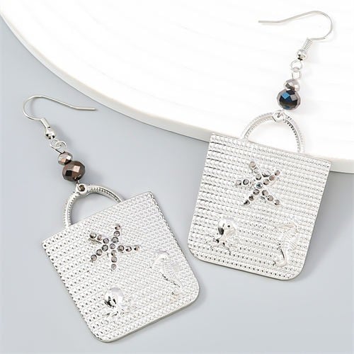 Silver Sophisticate Handbag Dangle