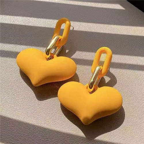 Sunny Heart Studs