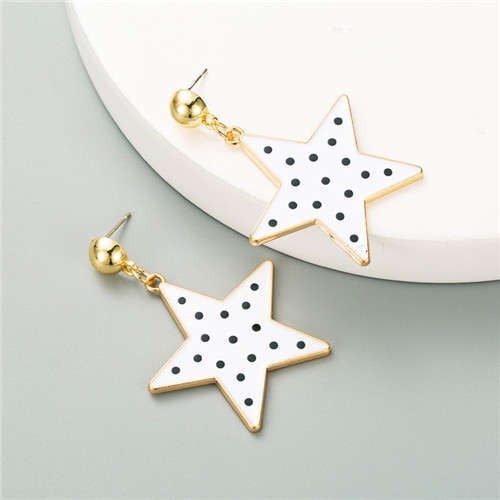 White Pristine Starlight Studs