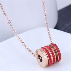 Crimson Creative: Korean Bead Pendant Necklace