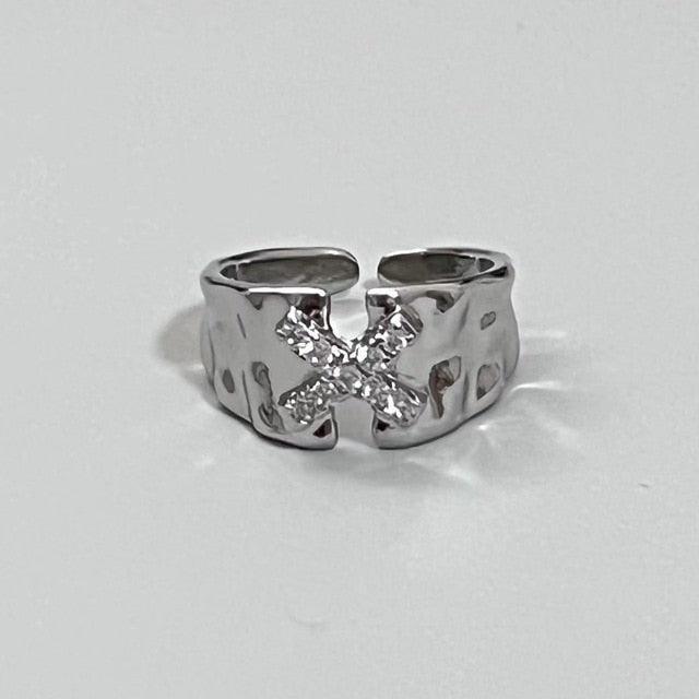 Shiny Unisex Crystal Rings