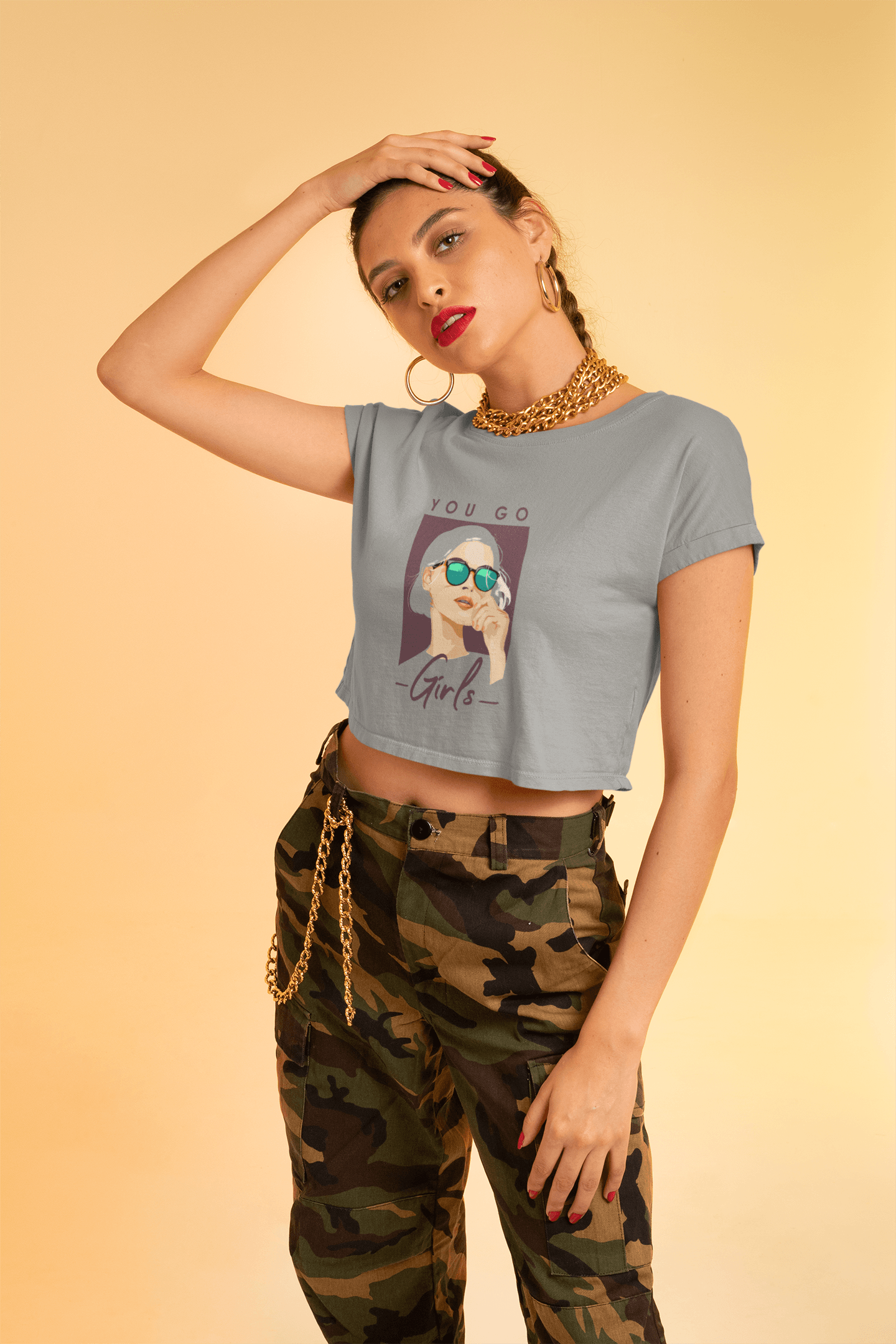 You Go Girl - Cropped T-Shirt