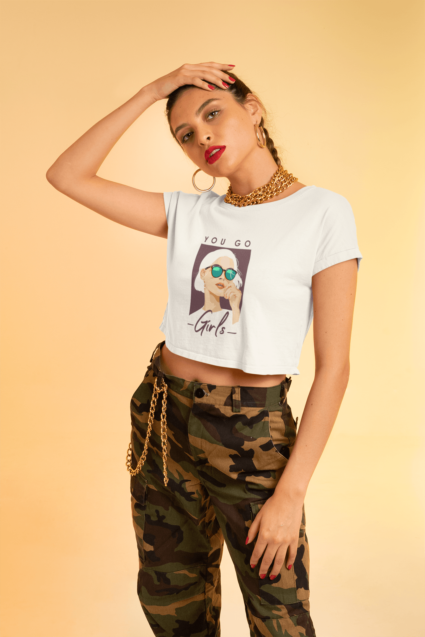 You Go Girl - Cropped T-Shirt
