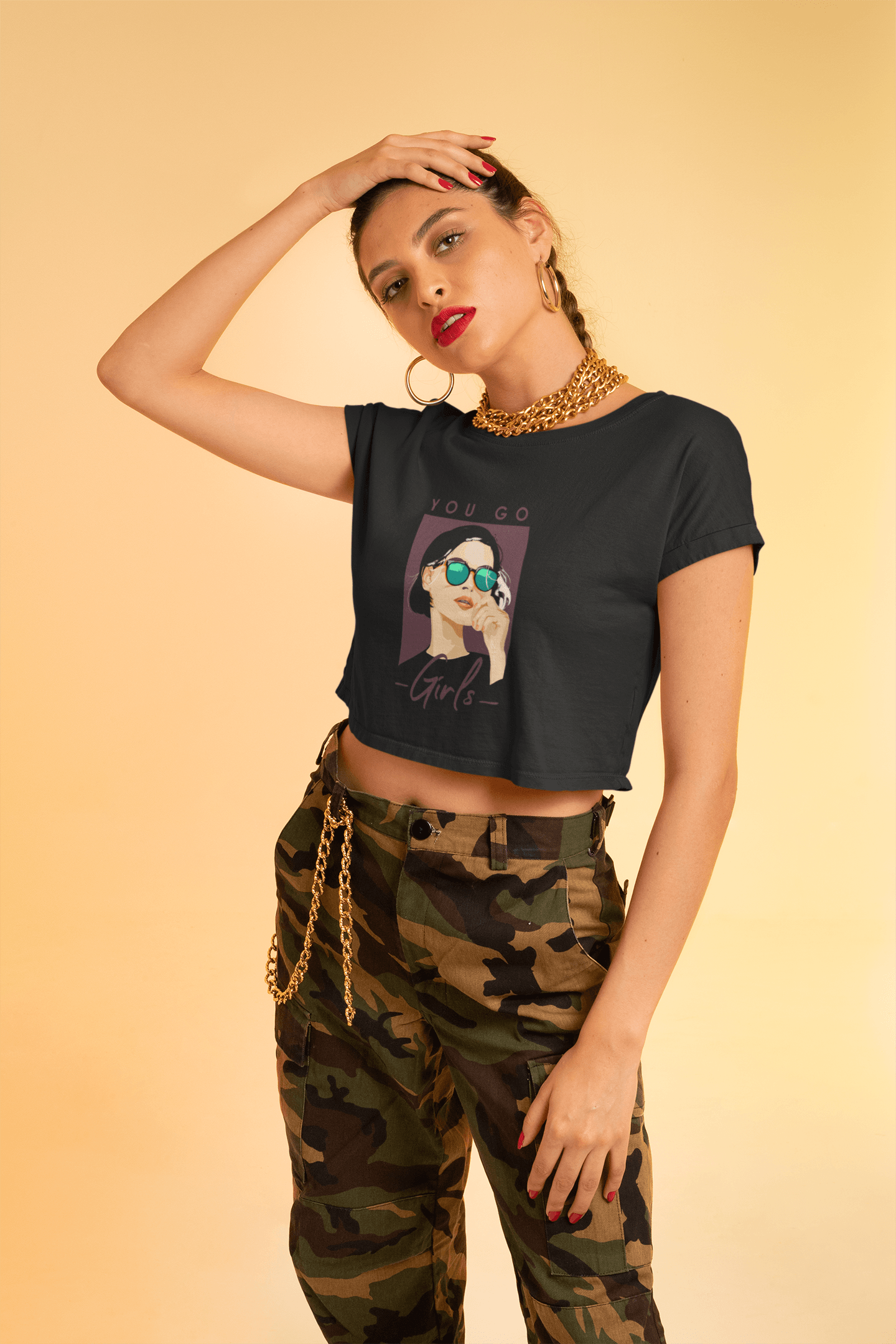 You Go Girl - Cropped T-Shirt