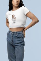 Bold Swagger Cropped Tee