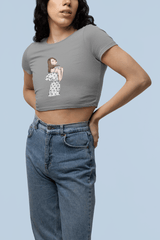 Bold Swagger Cropped Tee