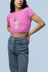 Bold Swagger Cropped Tee