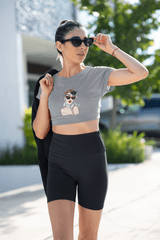 Tempting Trendsetter Cropped Tee