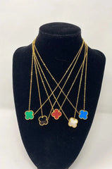 Clover Charm Necklace Collection